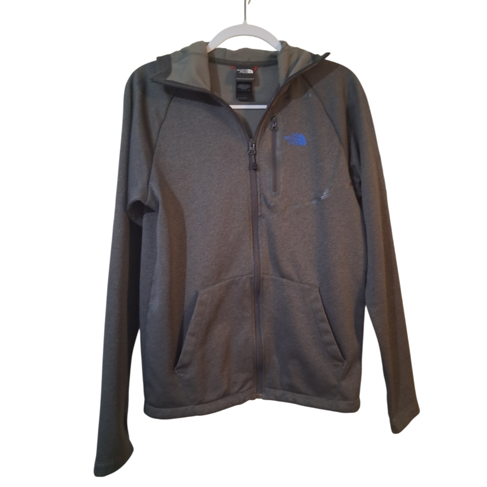 NWOT THE NORTH FACE Sz. S/P Dark‎ Gray Zippered Hoodie